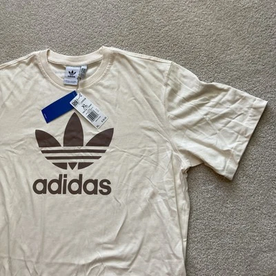 Adidas Originals Trefoil T-Shirt Men’s Tee XL Extra-Large White Adicolor - Image 1 of 4