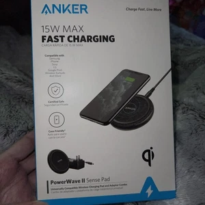 Anker PowerWave II Sense Pad 15W Max Fast Charging Qi Wireless Charging Pad - Bild 1 von 4