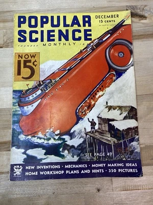 Popular Science Monthly August 1933 Vol. 123 No. 6 - Image 1 of 2