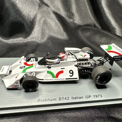 Spark S5256 Brabham BT42 #9 Italian GP 1973 - Rolf Stommelen 1/43 Scarce USA Box - Image 1 of 4