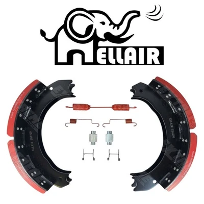 Kit Zapatas Freno Aire ELLAIR 4709 Eaton 16.5" x 7" Forro Premium 23K ZAPATOS NUEVOS Foto 1 de 4