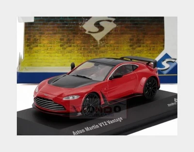 1:43 SOLIDO Aston Martin V12 Vantage 2023 Scorpus Red SL4314104 - Immagine 1 di 2