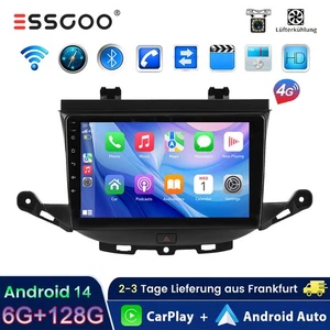 Für Opel Astra K 2015-2019 6+128G Android 14 Carplay Autoradio GPS Kamera BT SWC - Bild 1 von 13