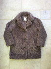 Girls fluffy coat from Next, age 7, grey colour