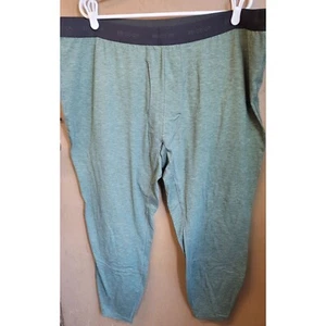REI  Co-op Lightweight Base Layer Bottoms - Men's Sz 3X Heritage Spruce Heather - Picture 1 of 7