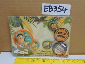 Pin Pinback Set of 6 Disney Store Exclusive UP Little Einsteins New Carded - Picture 1 of 3