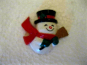 Hallmark Snowman Refrigerator Magnet - Picture 1 of 1