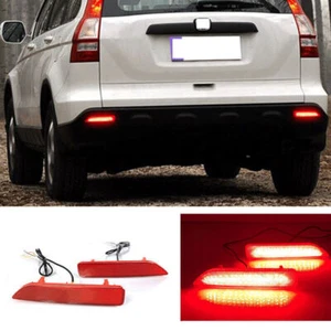 LED Rear Bumper Light Rear Fog Lamp Brake Signal For 2007-2009 Honda CR-V CRV - Picture 1 of 8