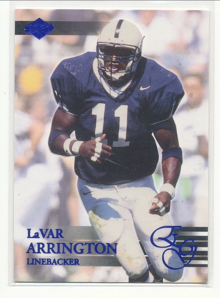 Lavar Arrington Brilliant RC #110/500 2000 Edge Graded Foto 1 de 1