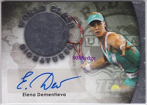 2015 LEAF ULTIMATE WORLD CLASS AUTO: ELENA DEMENTIEVA #20/25 AUTOGRAPH RUSSIAN - Bild 1 von 6