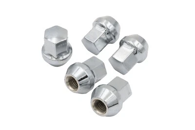 EMPI 70-2870 铬凸耳螺母,60 度座椅,12 毫米带 19 毫米六角形,5 包 — 第 1/2 张图片