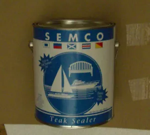 Semco Sealer: Protettore sigillante trattamento teak finitura oro (1 gallone) - Foto 1 di 4