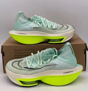 Nike Air Zoom Alphafly NEXT% 2 Mint Foam Volt Sneakers DV9422-300 Mens Size 6.5 - Picture 1 of 6