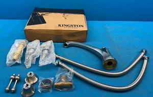 Kingston Brass KS4328BL Vintage Brushed Nickel Deck Mounted Roman Tub Faucet - Picture 1 of 14