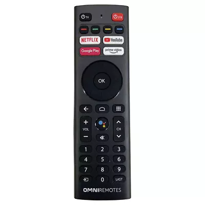 New Original RC4263605/01BR For Omni Google Voice Android TV Remote Control - Image 1 of 3