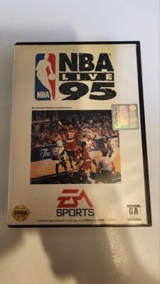 NBA Live 95 (Sega Genesis, 1994) - Image 1 of 4