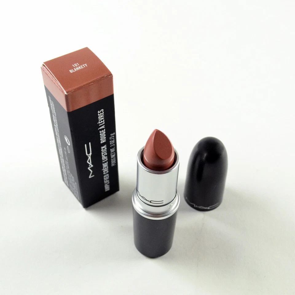 Mac Amplified Creme Lipstick BLANKETY 101 - Full Size 3 g / 0.1 Oz. New - Image 1 of 1