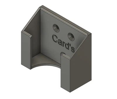 Model Train Layout Card Holder, For Z, N, HO, G Scale Model RR Pack of 2 - Image 1 of 2