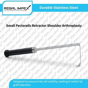 Hoja ortopédica pequeña para artroplastia de hombro retractor pectoral W 25 mm - Imagen 1 de 4