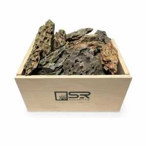 Aquarium Aquascaping Ohko Rocks, SR Aquaristik Dragon Stone - Small (44lbs Box) - Picture 1 of 3