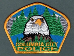 Columbia City Oregon Polizei Patch - Bild 1 von 1
