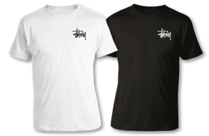 T-SHIRT STUSSY UOMO BAMBINO - 100% COTONE - Foto 1 di 6
