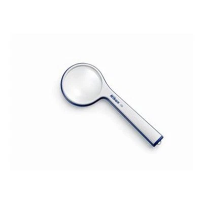 Nikon Reading Magnifier S1-10D (2.5x) Round type Blue Red from Japan - Image 1 of 2