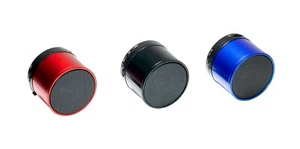 ALTAVOZ PORTATIL BLUETOOTH REDONDO SD MANOS LIBRES CABLE CARGA INCLUIDO COLORES - Imagen 1 de 8