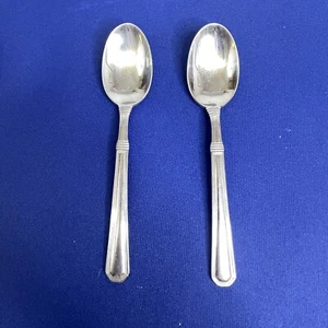 2 Pfaltzgraff Providence Suppenlöffel 6,75" Satiniert Edelstahl 18/8 Glänzend Besteck - Bild 1 von 5
