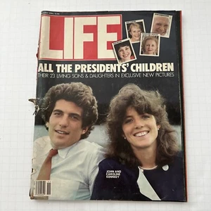 Life Magazine Nov, 1984 "All the President's Children" JFK, Jr. & Caroline VTG - Picture 1 of 15