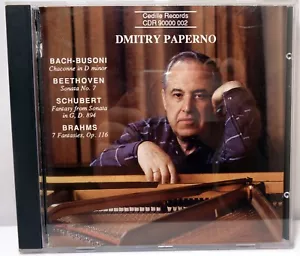 Piano Music by Dmitry Paperno (CD, 1994) - Foto 1 di 3