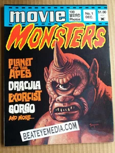 FAMOUS MONSTERS-CHANEY-KARLOFF-LUGOSI-HALLOWEEN-DRACULA-BASIL GOGOS-HARRYHAUSEN - Picture 1 of 1