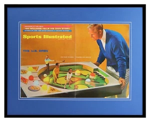 Jack Nicklaus 16x20 Framed ORIGINAL 1968 Sports Illustrated Cover US Open - Picture 1 of 1