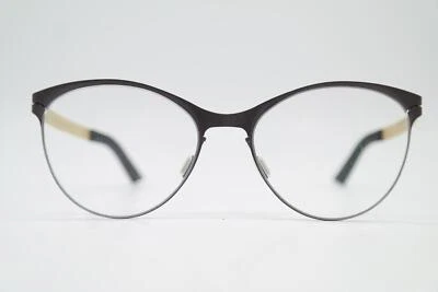 Occhiali Brillenwerkstatt Titan Bronzo Oro Ovale Montatura Occhiali Nuovi - Immagine 1 di 4