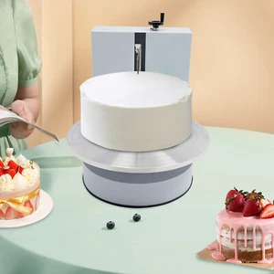 Máquina de recubrimiento para decoración de pasteles de 4-16" máquina de raspado suavizadora de recubrimiento de mantequilla - Imagen 1 de 20