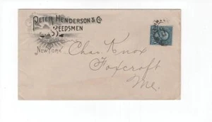 Corner card, Peter Henderson & Co, Seedsmen, New York, c. 1895 - Picture 1 of 1