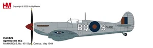 SPITFIRE MK IXC MA466/BQ-S NO. 451 RAAF SQN -HOBBY MASTER HA8328 1/48 PRE ORDER - Picture 1 of 7