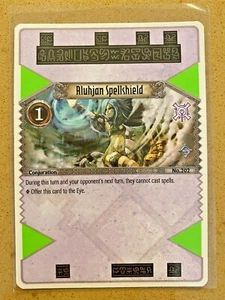 1x Aluhjan Spellshield EOJ SET2 #202 PS3 Eye Of Judgment English NM/Unplay R - Picture 1 of 2