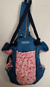 Infantino Baby Carrier 08/081NF, Lovely Blue Pink & White, Great Used Condition - Picture 1 of 4