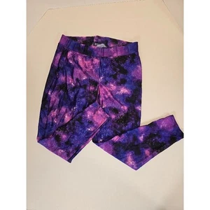 Torrid Galaxy Print Leggings Purple Blue Athleisure Plus Size 2 - Picture 1 of 3