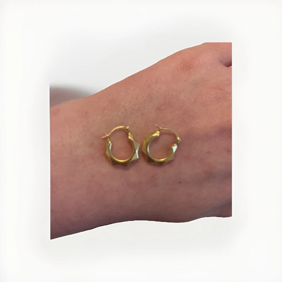 Pendientes de oro 24k, del departamento de oro, artesanías Leonardo en Florencia Foto 1 de 1