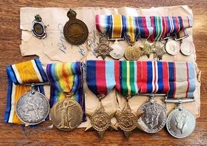 WW1 WW2 Australian Medal Grouping - Picture 1 of 13