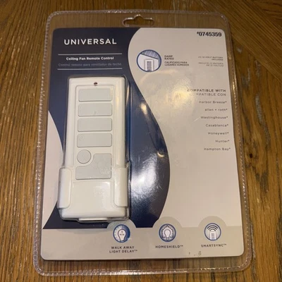 Harbor Breeze 0745359 40837 Ventilatore da soffitto universale telecomando - Immagine 1 di 2