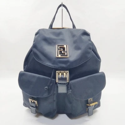 NO TARIFF Fendi BackPack Bag  Black Nylon 4521850 - Image 1 of 4