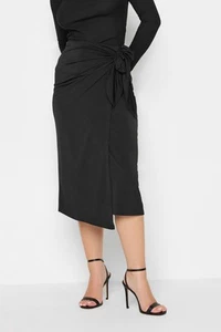 PixieGirl Womens Petite Wrap Midi Skirt - Picture 1 of 6