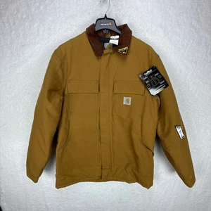 Carhartt Arctic Jacket Nylon Quilt Lined Mens 42 Large Tall C03 BRN Brown NWT - Picture 1 of 11
