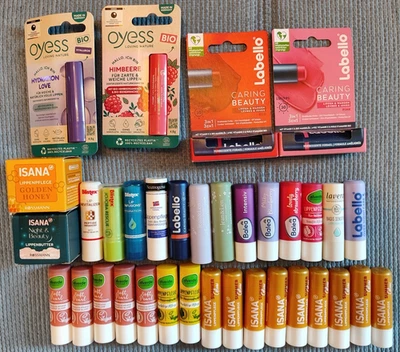 Beauty Paket XXL, Lippenpflege, Labello, oyess, blistex, neutrogena, balea, NEU - Bild 1 von 3