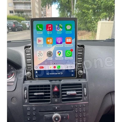 9.7" CarPlay For Mercedes Benz C300 2008-2010 Android 14 Stereo Radio GPS Player Foto 1 de 4