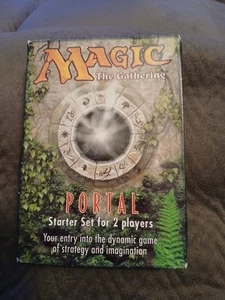 MAGIC THE GATHERING PORTAL DECK Starter Set Box NO Mtg Cards. Box Only - Picture 1 of 7
