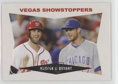 2018 Throwback Thursday #TBT Online Exclusive /1029 Bryce Harper Kris Bryant - Image 1 of 2